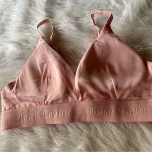 Juicy Couture Women’s Light Pink Bralette Size M